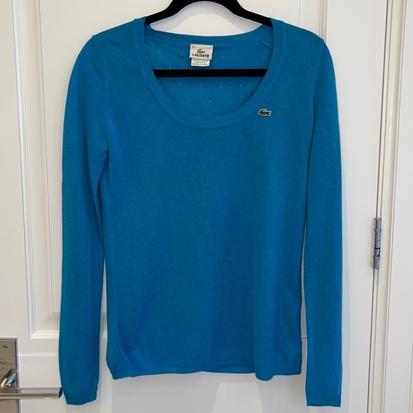 Lightweight Lacoste sweater -perfect condition. - Picture 2 of 3